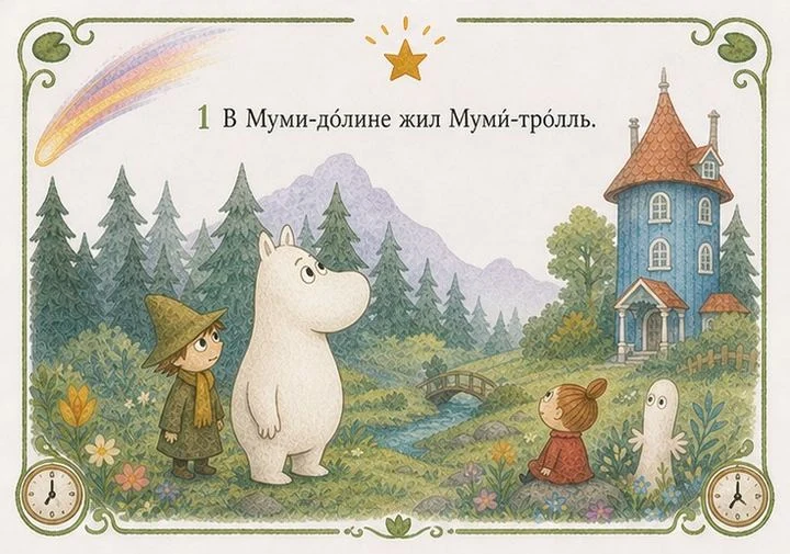 Техника чтения — Муми
